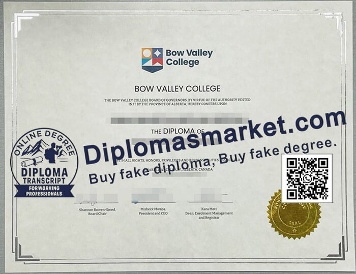 Bow Valley College degree