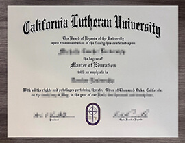 Will it work to Get a California Lutheran University degree online.