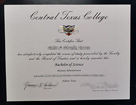 Where can I buy a copy of a Central Texas College degree?