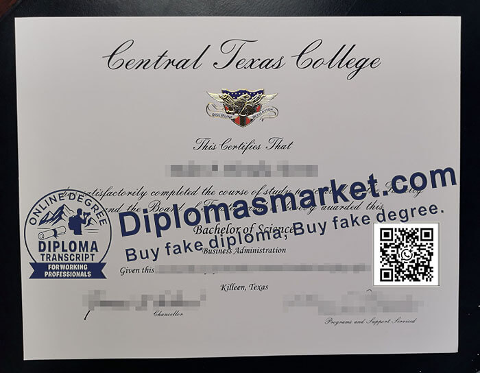 Central Texas College diploma