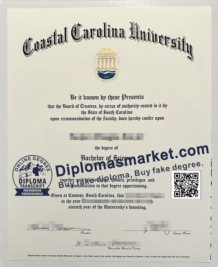 Coastal Carolina University degree