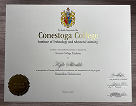 How to quickly obtain a Conestoga College diploma online?