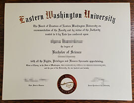 Why are fake Eastern Washington University diploma so popular?