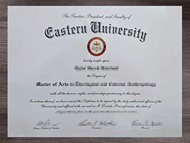 How to create the Eastern University diploma certificate?