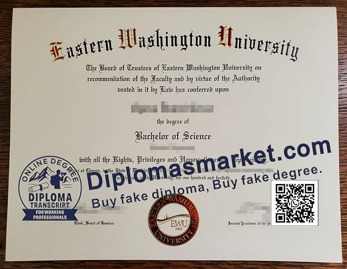 Eastern Washigton University degree