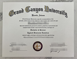 The fast way to order a Grand Canyon University degree.