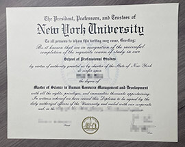 The cost to Order a New York University degree online.