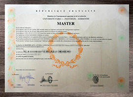 Can I Buy a Université Paris I Panthéon Sorbonne degree online?