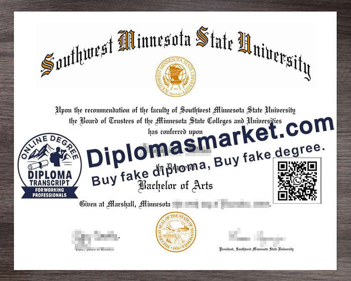 Southwest Minnesota State University diploma