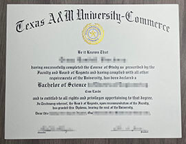 How to Order a fake Texas A&M University Commerce degree?