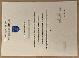An excellent way to buy a Trinity College Dublin diploma online.