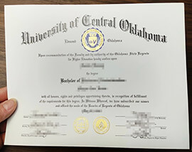 How to Create a University of Central Oklahoma diploma?