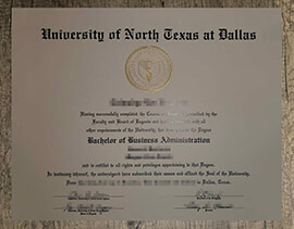 Tips to buy a University of North Texas at Dallas degree.