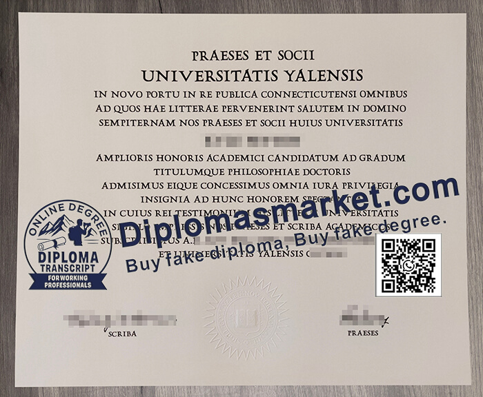 Universitas Yalensis diploma