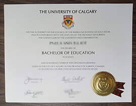 Unusual ways to Order a University of Calgary degree online.