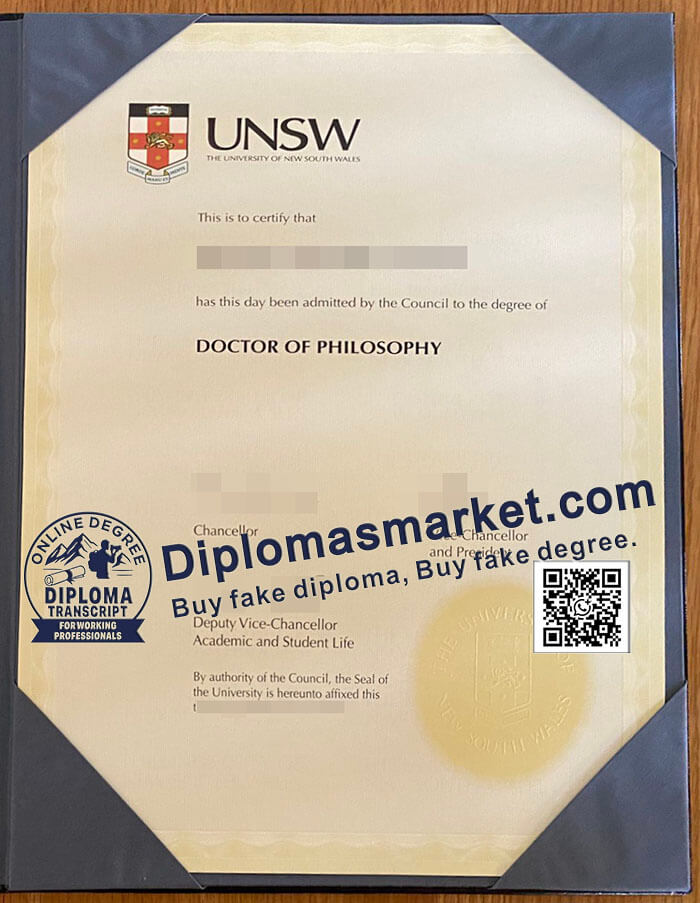 University of New South Wales degree