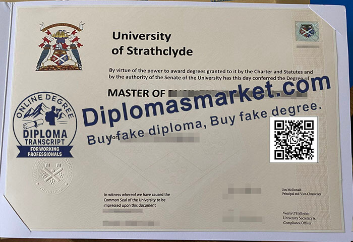 University of Strathclyde diploma