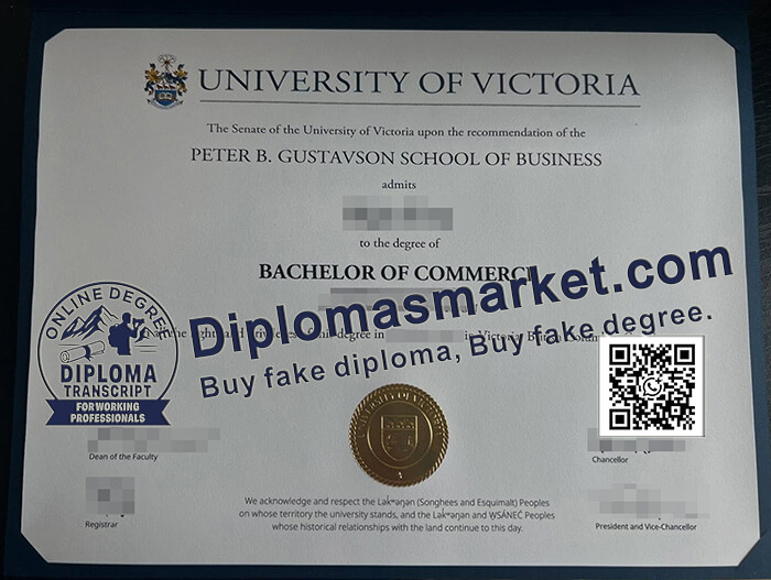 University of Victoria diploma