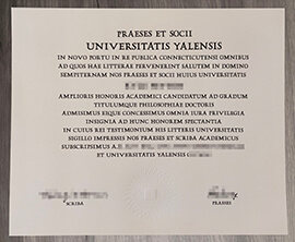 Reasons to order a Yale University degree certificate online