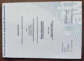 How to order a Zurich University of Applied Sciences diploma