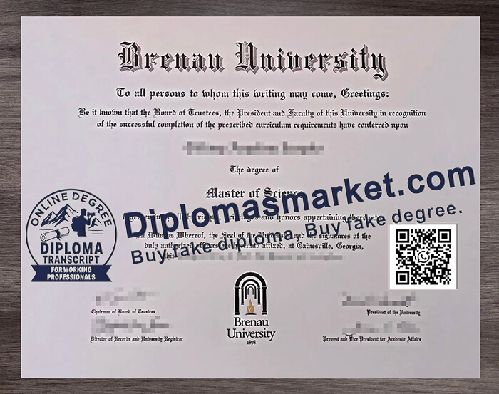 Brenau University diploma