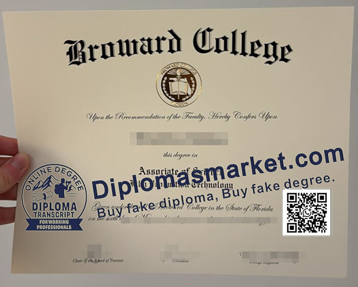 Broward College diploma