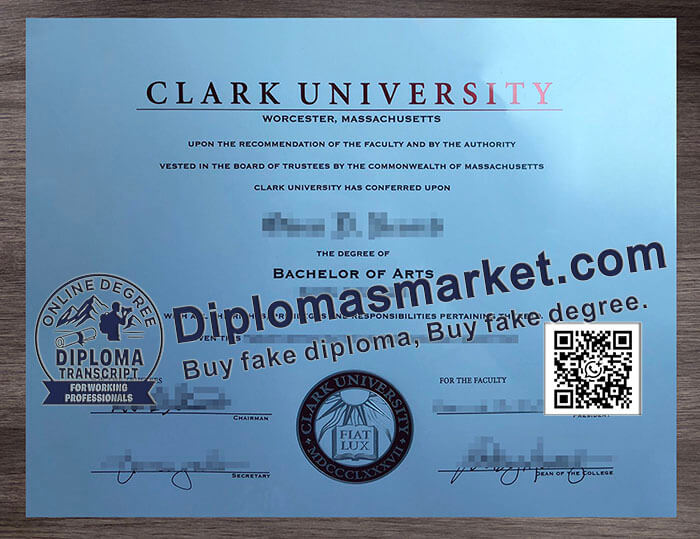 Clark University degree
