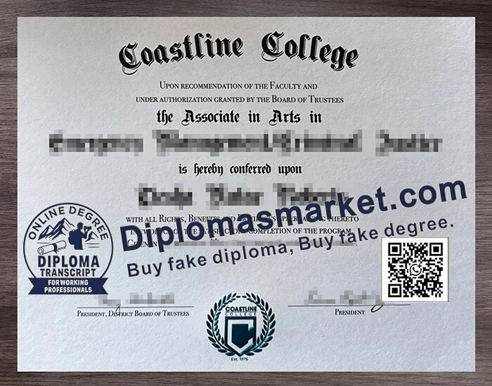 Coastline College degree