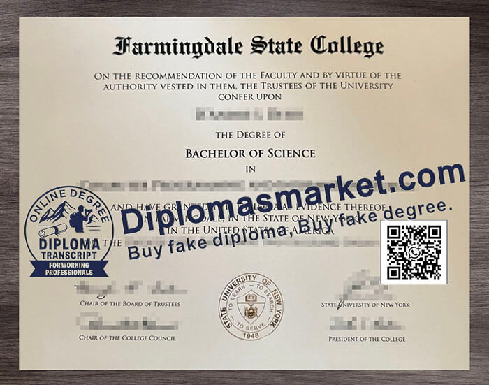 Farmingdale State College degree