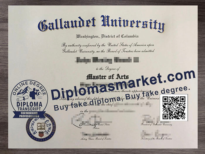 Gallaudet University degree