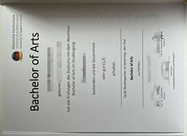 How to Buy a DHfPG Urkunde? Order a Bachelor of Arts degree.