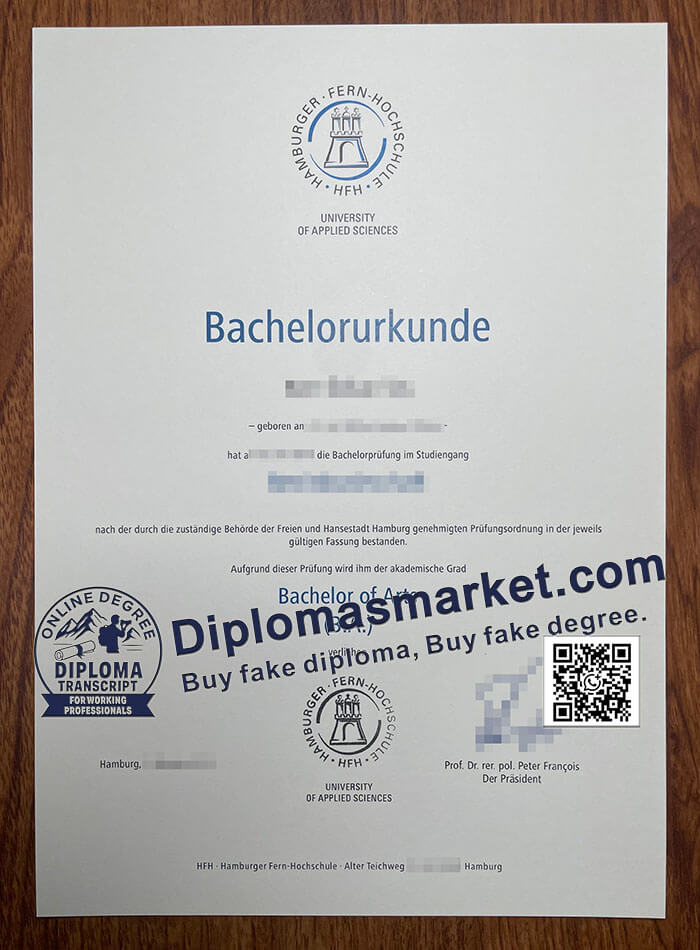 Hamburger Fern University of Applied Sciences diploma