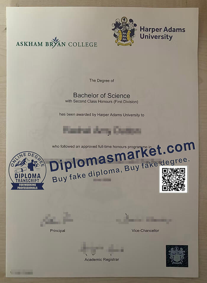 Harper Adams University degree