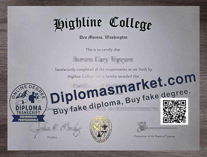 Highline College degree