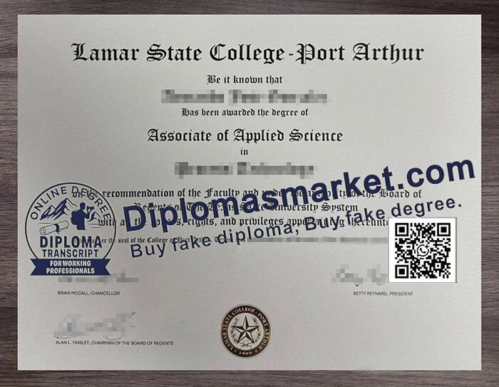 Lamar State College Port Arthur degree