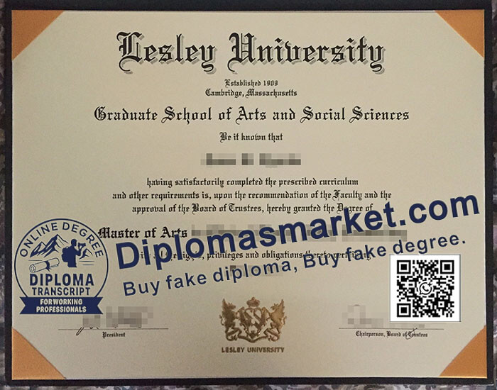 Lesley University degree