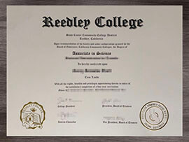 The Cost to Order a Copy of a Reedley College diploma online