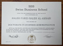 Common ways to get a SBS Swiss Business School degree online