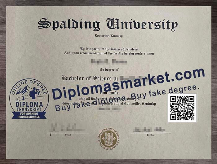 Spalding University diploma