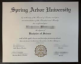 How to Order a Spring Arbor University diploma? Buy SAU degree.