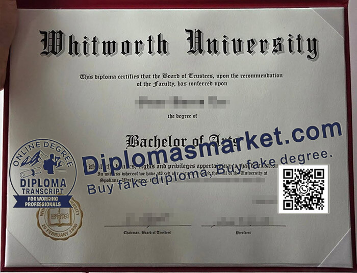 Whitworth University degree