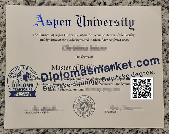Aspen University degree