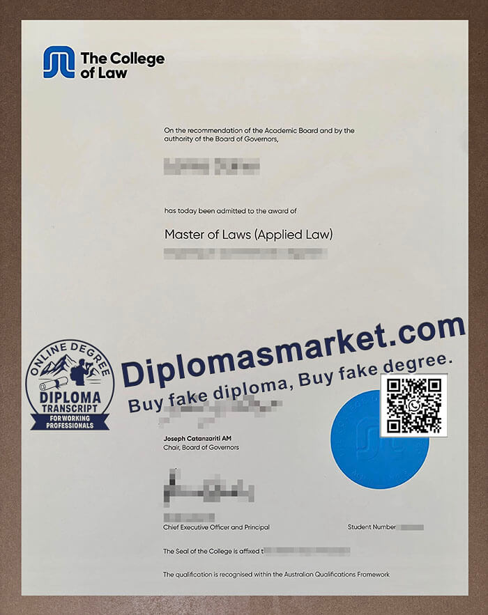 College of Law degree