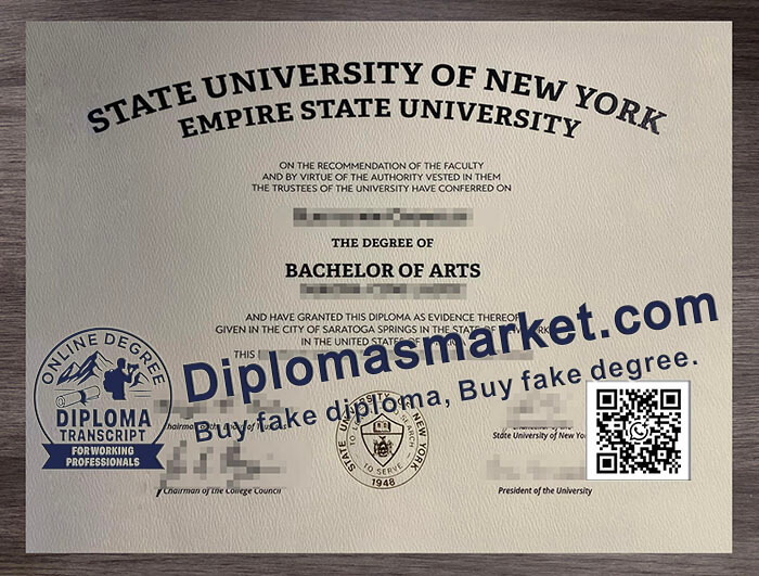 Empire State University degree