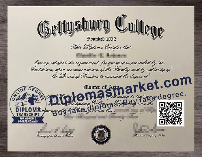 Gettysburg College degree