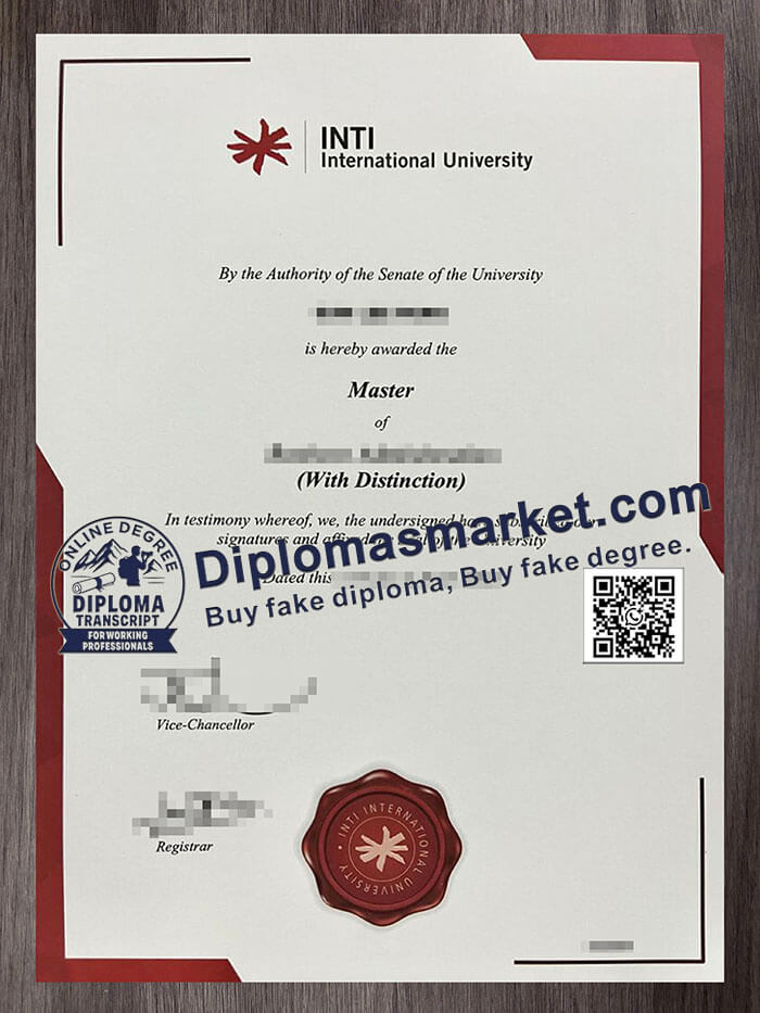 INTI International University diploma