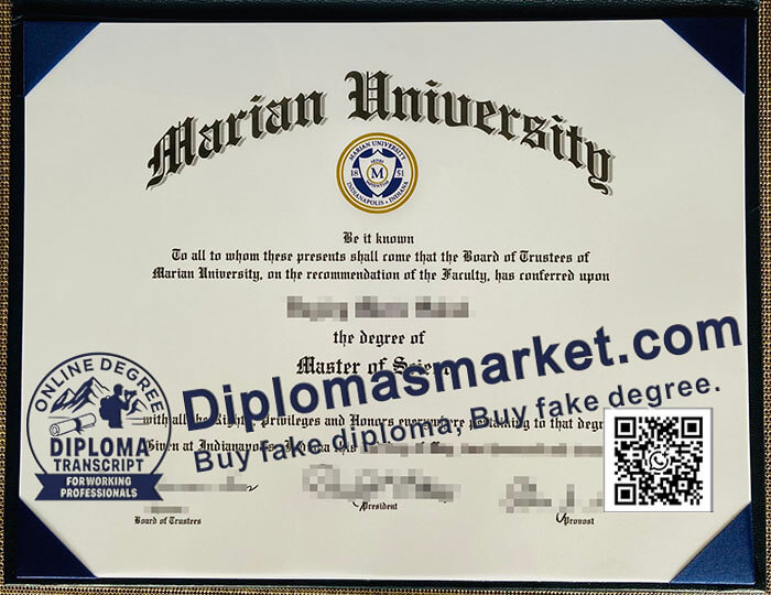 Marian University degree