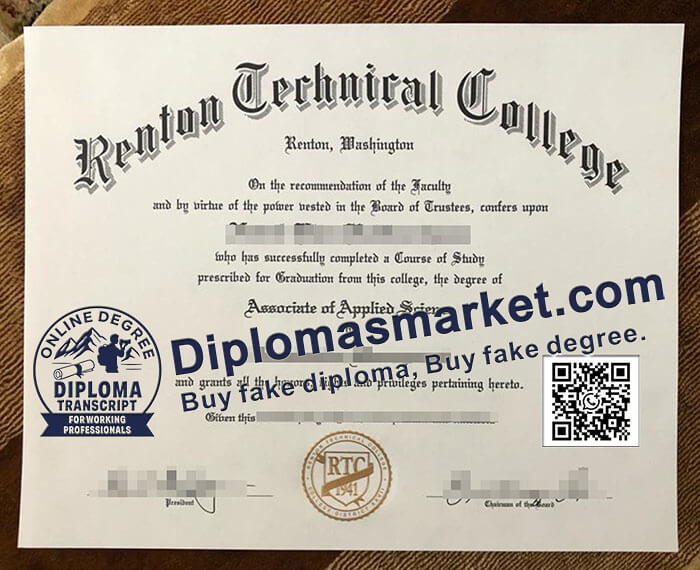 Renton Technical College transcript