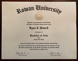I want to reissue my lost Rowan University diploma online.