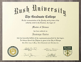 How to wittily forge a Rush University diploma online?